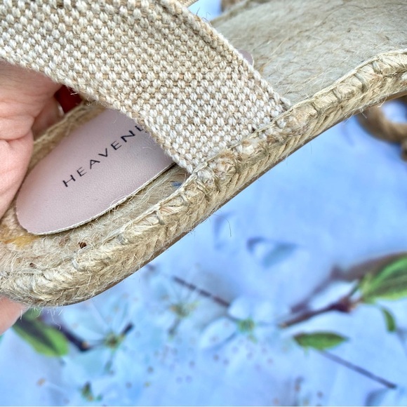 New Comfy espadrille straw boho sandals from the brand Heavenly Soles beach vibe - Picture 10 of 12